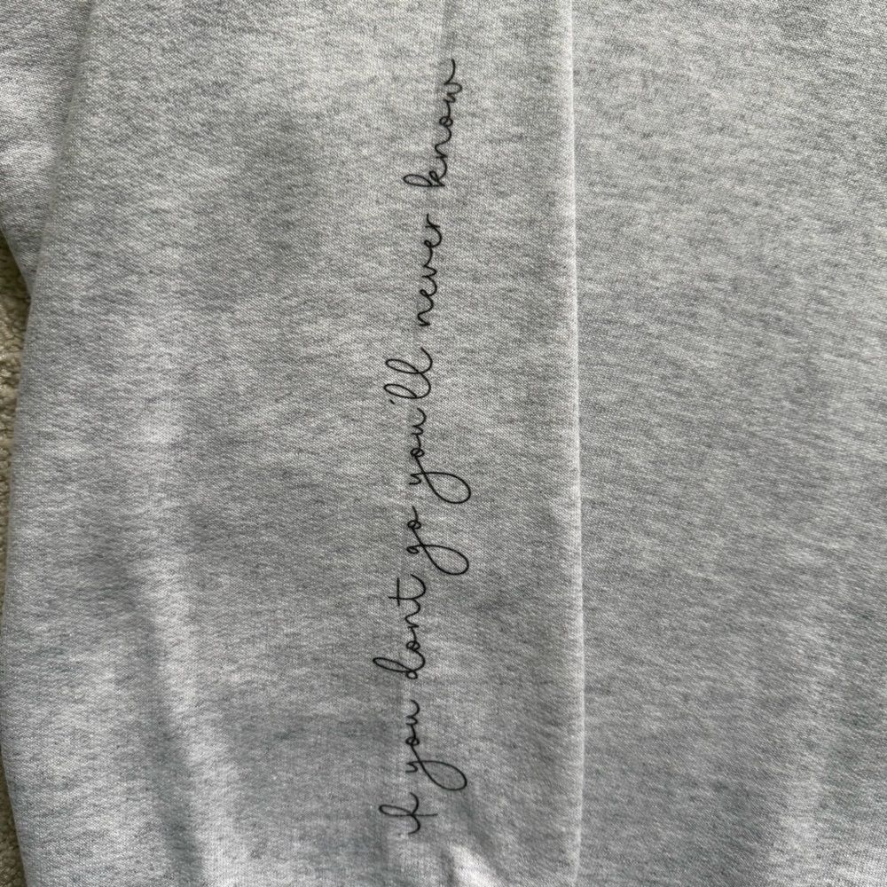 GILDAN | NWOT Gray Airplane Travel Sweatshirt Sz M - Picture 5 of 7